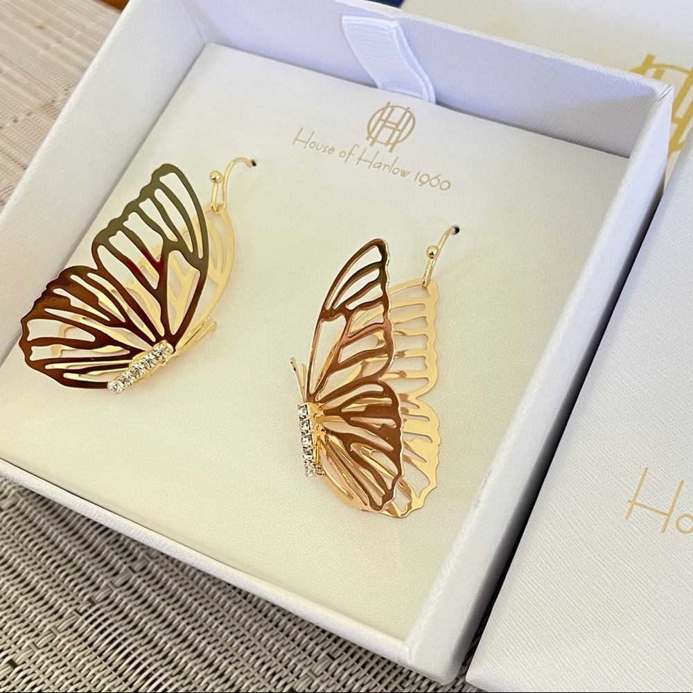 Butterfly earrings